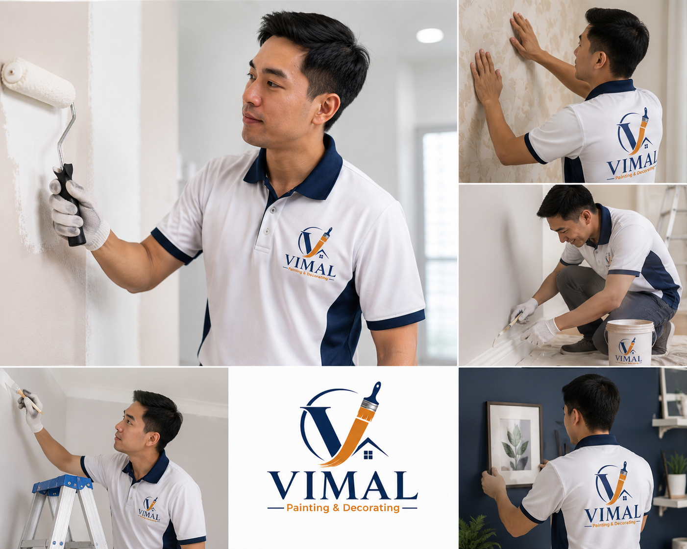 VIMAL Painting Services team at work